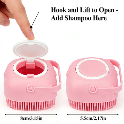 Pet Massage Shampoo Brush