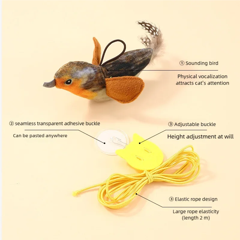 Sound Sensing Interactive Cat Toy