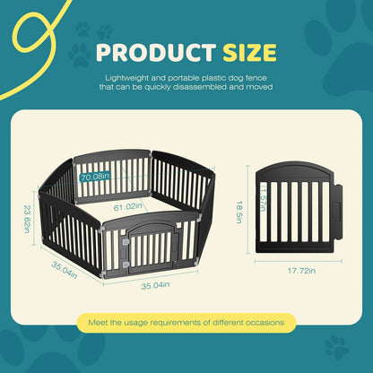 Plastic Dog Playpen