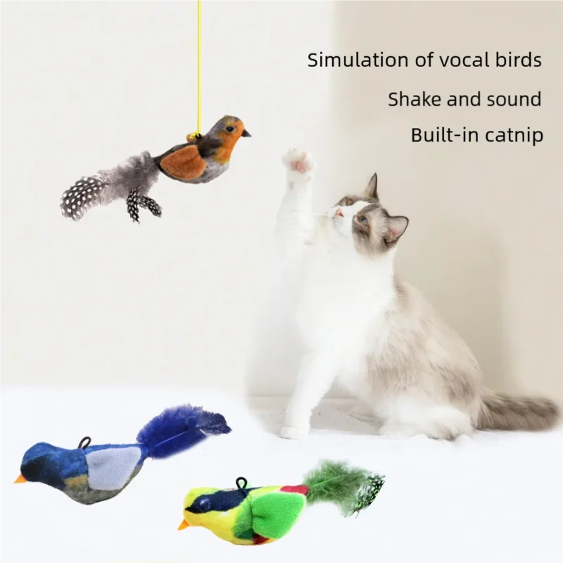 Sound Sensing Interactive Cat Toy