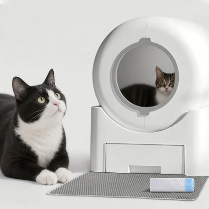 Self-Cleaning Cat Litter Box